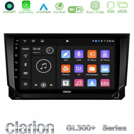 Clarion GL300+ Series 4Core Android11 4+64GB Seat Arona/Ibiza Navigation Multimedia Tablet 9" Clarion GL300+ Series 4Core Android11 4+64GB Seat Arona/Ibiza Navigation Multimedia Tablet 9"