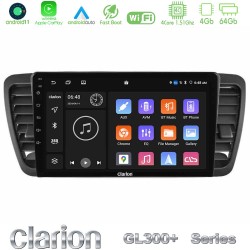Clarion GL300+ Series 4Core Android11 4+64GB Subaru Legacy/Outback 2002-2008 Navigation Multimedia Tablet 9" Clarion GL300+ Series 4Core Android11 4+64GB Subaru Legacy/Outback 2002-2008 Navigation Multimedia Tablet 9"