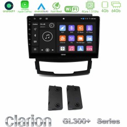Clarion GL300+ Series 4Core Android11 4+64GB Ssangyong Korando 2010-2014 Navigation Multimedia Tablet 9" Clarion GL300+ Series 4Core Android11 4+64GB Ssangyong Korando 2010-2014 Navigation Multimedia Tablet 9"