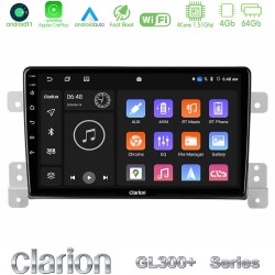 Clarion GL300+ Series 4Core Android11 4+64GB  Suzuki Grand Vitara Navigation Multimedia Tablet 9"