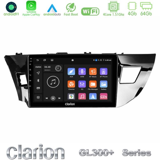 Clarion GL300+ Series 4Core Android11 4+64GB Toyota Corolla 2014-2016 Navigation Multimedia Tablet 9" Clarion GL300+ Series 4Core Android11 4+64GB Toyota Corolla 2014-2016 Navigation Multimedia Tablet 9"