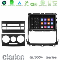 Clarion GL300+ Series 4Core Android11 4+64GB  Toyota Land Cruiser J120 2002-2009 Navigation Multimedia Tablet 9"