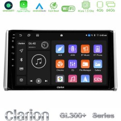 Clarion GL300+ Series 4Core Android11 4+64GB Toyota RAV4 2019-2023 Navigation Multimedia Tablet 10" Clarion GL300+ Series 4Core Android11 4+64GB Toyota RAV4 2019-2023 Navigation Multimedia Tablet 10"