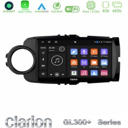 Clarion GL300+ Series 4Core Android11 4+64GB Toyota Yaris Navigation Multimedia Tablet 9" (Μαύρο Χρώμα) Clarion GL300+ Series 4Core Android11 4+64GB Toyota Yaris Navigation Multimedia Tablet 9" (Μαύρο Χρώμα)