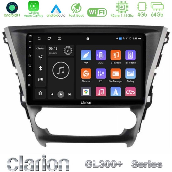 Clarion GL300+ Series 4Core Android11 4+64GB Toyota Avensis 2015-2018 Navigation Multimedia Tablet 9" Clarion GL300+ Series 4Core Android11 4+64GB Toyota Avensis 2015-2018 Navigation Multimedia Tablet 9"