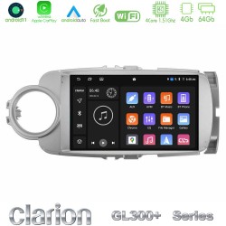 Clarion GL300+ Series 4Core Android11 4+64GB Toyota Yaris Navigation Multimedia Tablet 9" Clarion GL300+ Series 4Core Android11 4+64GB Toyota Yaris Navigation Multimedia Tablet 9"