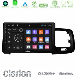 Clarion GL300+ Series 4Core Android11 4+64GB Volvo S60 2010-2018 Navigation Multimedia Tablet 9" Clarion GL300+ Series 4Core Android11 4+64GB Volvo S60 2010-2018 Navigation Multimedia Tablet 9"