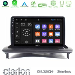 Clarion GL300+ Series 4Core Android11 4+64GB Volvo S40/C30/C70 Navigation Multimedia Tablet 9"