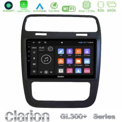 Clarion GL300+ Series 4Core Android11 4+64GB VW Scirocco 2014 – 2017 Navigation Multimedia Tablet 9"