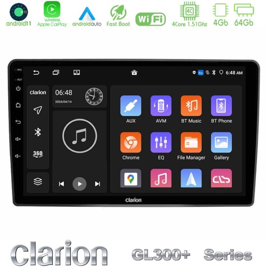 Clarion GL300+ Series 4Core Android11 4+64GB VW Passat Navigation Multimedia Tablet 9" Clarion GL300+ Series 4Core Android11 4+64GB VW Passat Navigation Multimedia Tablet 9"