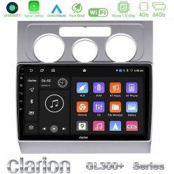Clarion GL300+ Series 4Core Android11 4+64GB  VW Touran 2003-2011 Navigation Multimedia Tablet 10"