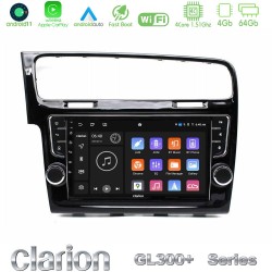Clarion GL300+ Series 4Core Android11 4+64GB  VW GOLF 7 Navigation Multimedia Tablet 9"   (OEM Look)