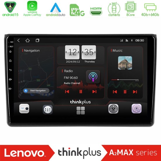 Lenovo Thinkplus A2MAX Series 8Core Android15 4+64GB Audi A4 B7 Navigation Multimedia Tablet 9" Lenovo Thinkplus A2MAX Series 8Core Android15 4+64GB Audi A4 B7 Navigation Multimedia Tablet 9"