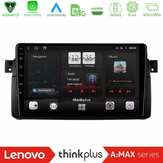 Lenovo Thinkplus A2MAX Series 8Core Android15 4+64GB BMW E46 Navigation Multimedia Tablet 9" Lenovo Thinkplus A2MAX Series 8Core Android15 4+64GB BMW E46 Navigation Multimedia Tablet 9"