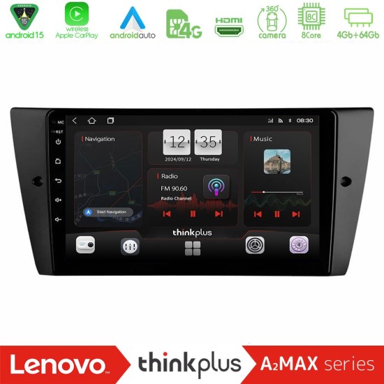 Lenovo Thinkplus A2MAX Series 8Core Android15 4+64GB BMW 3 Series 2006-2011 Navigation Multimedia Tablet 9" Lenovo Thinkplus A2MAX Series 8Core Android15 4+64GB BMW 3 Series 2006-2011 Navigation Multimedia Tablet 9"