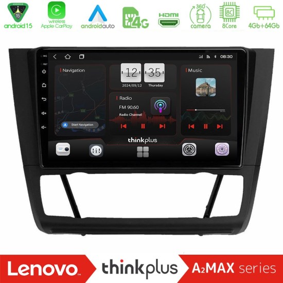 Lenovo Thinkplus A2MAX Series 8Core Android15 4+64GB BMW 1Series E81/E82/E87/E88 (AUTO A/C) Navigation Multimedia Tablet 9" Lenovo Thinkplus A2MAX Series 8Core Android15 4+64GB BMW 1Series E81/E82/E87/E88 (AUTO A/C) Navigation Multimedia Tablet 9"