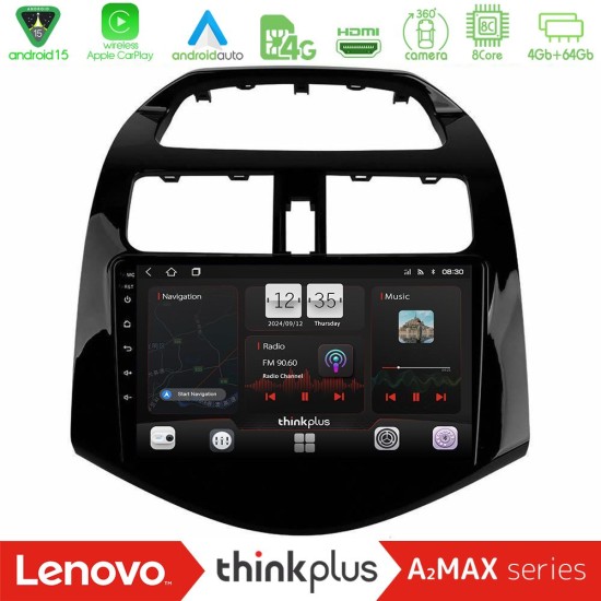 Lenovo Thinkplus A2MAX Series 8Core Android15 4+64GB Chevrolet Spark 2009-2015 Navigation Multimedia Tablet 9" Lenovo Thinkplus A2MAX Series 8Core Android15 4+64GB Chevrolet Spark 2009-2015 Navigation Multimedia Tablet 9"