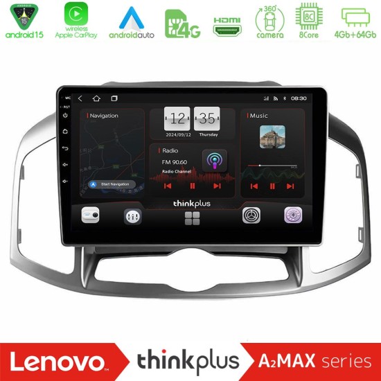 Lenovo Thinkplus A2MAX Series 8Core Android15 4+64GB Chevrolet Captiva 2012-2016 Navigation Multimedia Tablet 9" Lenovo Thinkplus A2MAX Series 8Core Android15 4+64GB Chevrolet Captiva 2012-2016 Navigation Multimedia Tablet 9"