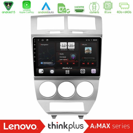Lenovo Thinkplus A2MAX Series 8Core Android15 4+64GB Dodge Caliber 2006-2011 Navigation Multimedia Tablet 10" Lenovo Thinkplus A2MAX Series 8Core Android15 4+64GB Dodge Caliber 2006-2011 Navigation Multimedia Tablet 10"