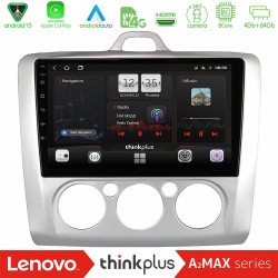 Lenovo Thinkplus A2MAX Series 8Core Android15 4+64GB  Ford Focus Manual AC Navigation Multimedia Tablet 9"