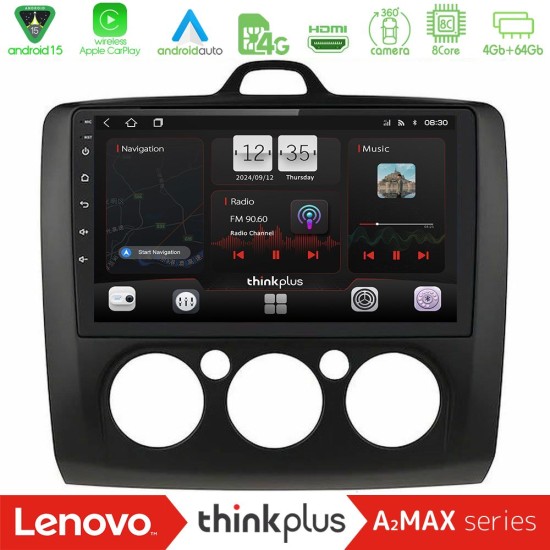Lenovo Thinkplus A2MAX Series 8Core Android15 4+64GB Ford Focus Manual AC Navigation Multimedia Tablet 9" (Μαύρο Χρώμα) Lenovo Thinkplus A2MAX Series 8Core Android15 4+64GB Ford Focus Manual AC Navigation Multimedia Tablet 9" (Μαύρο Χρώμα)
