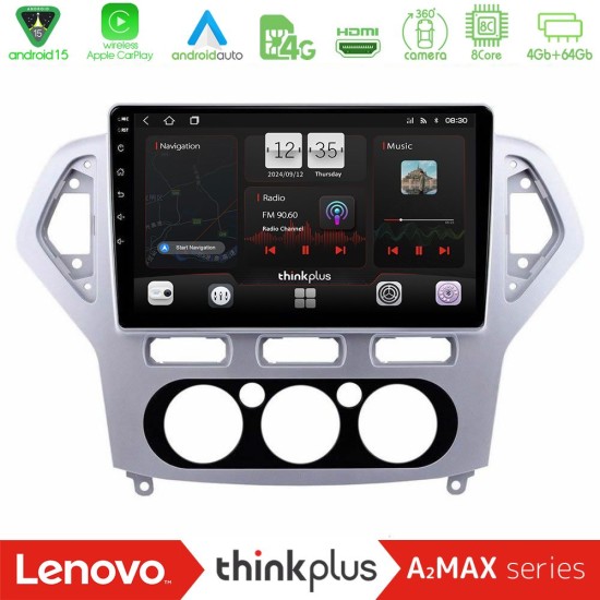 Lenovo Thinkplus A2MAX Series 8Core Android15 4+64GB Ford Mondeo 2007-2010 Manual A/C Navigation Multimedia Tablet 10" Lenovo Thinkplus A2MAX Series 8Core Android15 4+64GB Ford Mondeo 2007-2010 Manual A/C Navigation Multimedia Tablet 10"