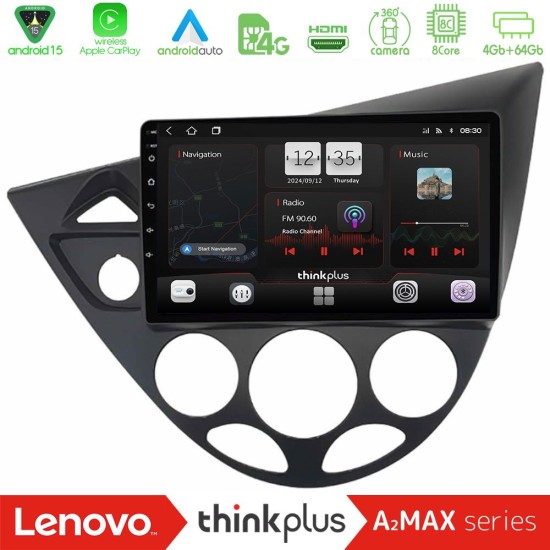Lenovo Thinkplus A2MAX Series 8Core Android15 4+64GB Ford Focus 1999-2004 Navigation Multimedia Tablet 9" Lenovo Thinkplus A2MAX Series 8Core Android15 4+64GB Ford Focus 1999-2004 Navigation Multimedia Tablet 9"