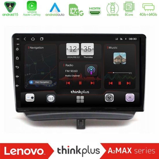 Lenovo Thinkplus A2MAX Series 8Core Android15 4+64GB Ford Courier 2015-2023 Navigation Multimedia Tablet 9" Lenovo Thinkplus A2MAX Series 8Core Android15 4+64GB Ford Courier 2015-2023 Navigation Multimedia Tablet 9"