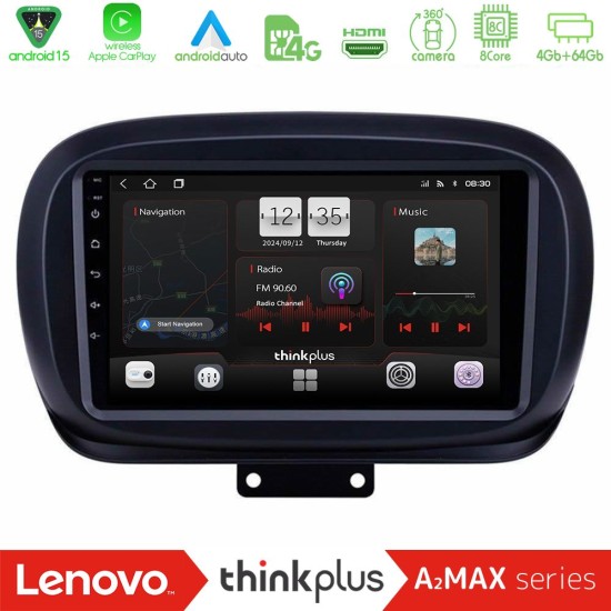 Lenovo Thinkplus A2MAX Series 8Core Android15 4+64GB Fiat 500X Navigation Multimedia Tablet 9" Lenovo Thinkplus A2MAX Series 8Core Android15 4+64GB Fiat 500X Navigation Multimedia Tablet 9"