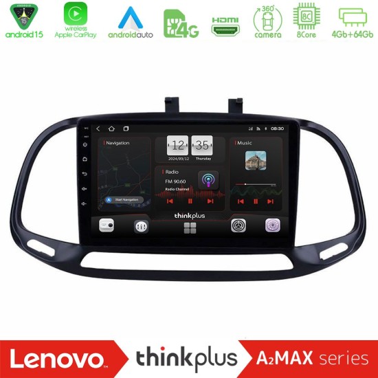 Lenovo Thinkplus A2MAX Series 8Core Android15 4+64GB Fiat Doblo 2015-2022 Navigation Multimedia Tablet 9" Lenovo Thinkplus A2MAX Series 8Core Android15 4+64GB Fiat Doblo 2015-2022 Navigation Multimedia Tablet 9"