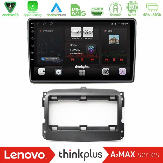 Lenovo Thinkplus A2MAX Series 8Core Android15 4+64GB Fiat 500L Navigation Multimedia Tablet 10" Lenovo Thinkplus A2MAX Series 8Core Android15 4+64GB Fiat 500L Navigation Multimedia Tablet 10"