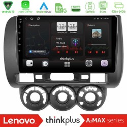 Lenovo Thinkplus A2MAX Series 8Core Android15 4+64GB Honda Jazz 2002-2008 (Manual A/C) Navigation Multimedia Tablet 9" Lenovo Thinkplus A2MAX Series 8Core Android15 4+64GB Honda Jazz 2002-2008 (Manual A/C) Navigation Multimedia Tablet 9"