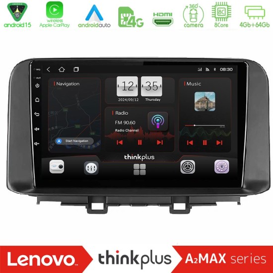 Lenovo Thinkplus A2MAX Series 8Core Android15 4+64GB Hyundai Kona 2018-2023 Navigation Multimedia Tablet 10" Lenovo Thinkplus A2MAX Series 8Core Android15 4+64GB Hyundai Kona 2018-2023 Navigation Multimedia Tablet 10"