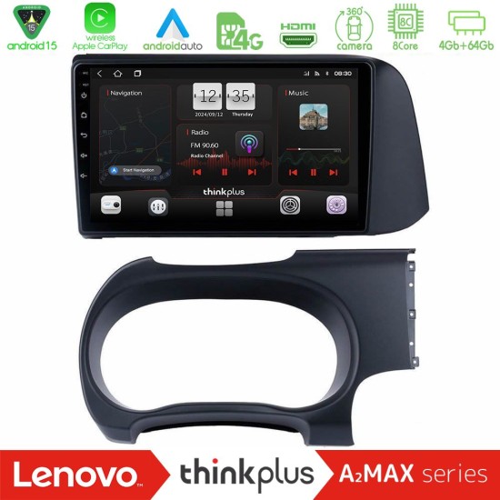 Lenovo Thinkplus A2MAX Series 8Core Android15 4+64GB  Hyundai i10 Navigation Multimedia Tablet 9"