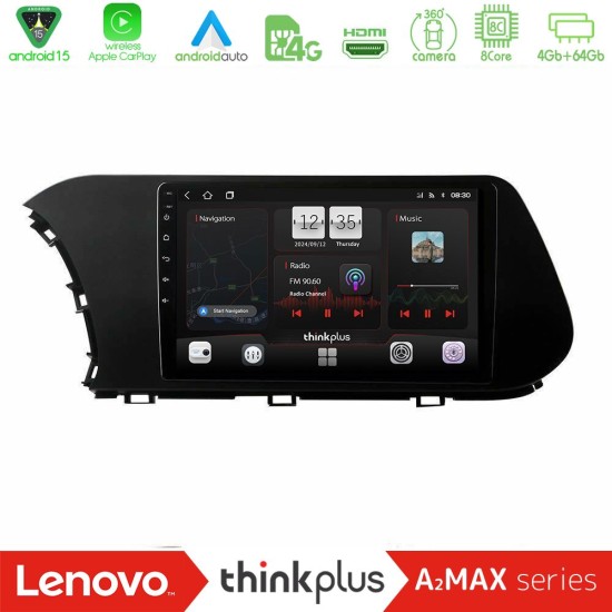 Lenovo Thinkplus A2MAX Series 8Core Android15 4+64GB Hyundai i20 2021-2023 Navigation Multimedia Tablet 10" Lenovo Thinkplus A2MAX Series 8Core Android15 4+64GB Hyundai i20 2021-2023 Navigation Multimedia Tablet 10"