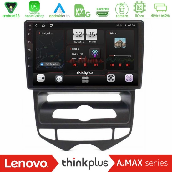 Lenovo Thinkplus A2MAX Series 8Core Android15 4+64GB Hyundai ix20 2010-2020 (AUTO A/C) Navigation Multimedia Tablet 10"