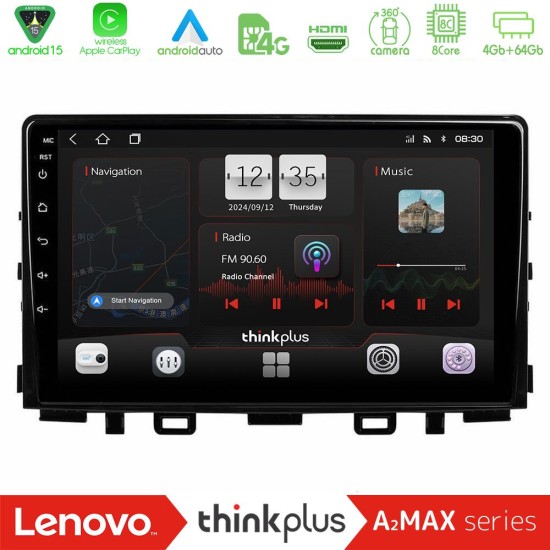 Lenovo Thinkplus A2MAX Series 8Core Android15 4+64GB Kia Stonic Navigation Multimedia Tablet 9" Lenovo Thinkplus A2MAX Series 8Core Android15 4+64GB Kia Stonic Navigation Multimedia Tablet 9"
