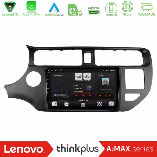 Lenovo Thinkplus A2MAX Series 8Core Android15 4+64GB Kia Rio 2011-2015 Navigation Multimedia Tablet 9" Lenovo Thinkplus A2MAX Series 8Core Android15 4+64GB Kia Rio 2011-2015 Navigation Multimedia Tablet 9"