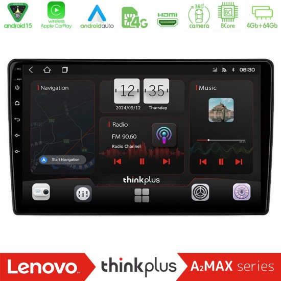 Lenovo Thinkplus A2MAX Series 8Core Android15 4+64GB Kia Ceed 2007-2009 Navigation Multimedia Tablet 9" Lenovo Thinkplus A2MAX Series 8Core Android15 4+64GB Kia Ceed 2007-2009 Navigation Multimedia Tablet 9"