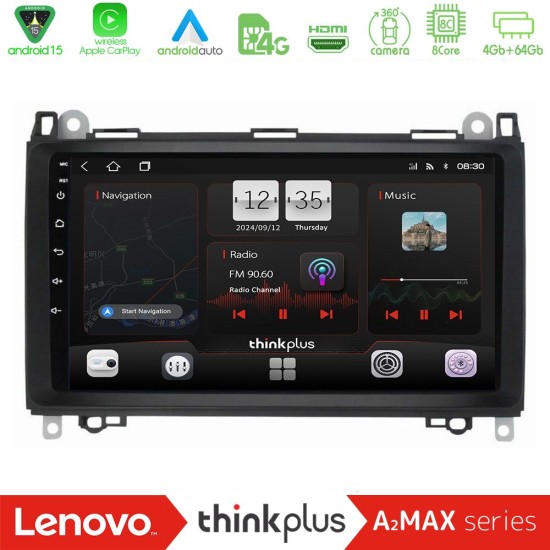 Lenovo Thinkplus A2MAX Series 8Core Android15 4+64GB Mercedes A/B/Vito/Sprinter Class Navigation Multimedia Tablet 9" Lenovo Thinkplus A2MAX Series 8Core Android15 4+64GB Mercedes A/B/Vito/Sprinter Class Navigation Multimedia Tablet 9"