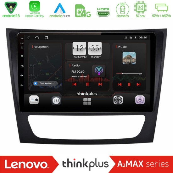 Lenovo Thinkplus A2MAX Series 8Core Android15 4+64GB  Mercedes E Class / CLS Class Navigation Multimedia Tablet 9"