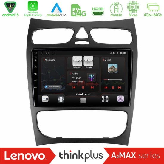 Lenovo Thinkplus A2MAX Series 8Core Android15 4+64GB Mercedes CLK Class W209 2000-2004 Navigation Multimedia Tablet 9" Lenovo Thinkplus A2MAX Series 8Core Android15 4+64GB Mercedes CLK Class W209 2000-2004 Navigation Multimedia Tablet 9"