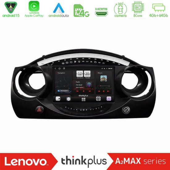 Lenovo Thinkplus A2MAX Series 8Core Android15 4+64GB  Mini Cooper R50 Navigation Multimedia Tablet 9"