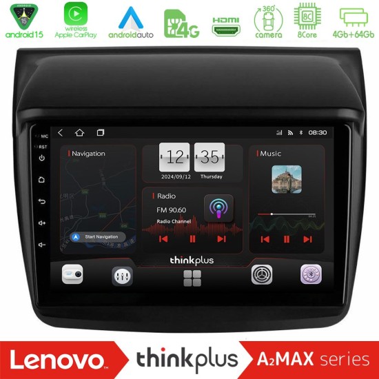 Lenovo Thinkplus A2MAX Series 8Core Android15 4+64GB Mitsubishi L200 Navigation Multimedia Tablet 9" Lenovo Thinkplus A2MAX Series 8Core Android15 4+64GB Mitsubishi L200 Navigation Multimedia Tablet 9"