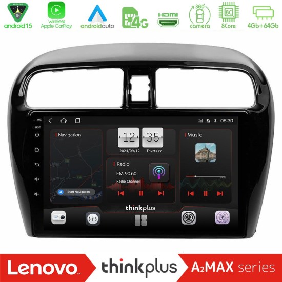 Lenovo Thinkplus A2MAX Series 8Core Android15 4+64GB Mitsubishi Space Star 2013-2016 Navigation Multimedia Tablet 9" Lenovo Thinkplus A2MAX Series 8Core Android15 4+64GB Mitsubishi Space Star 2013-2016 Navigation Multimedia Tablet 9"