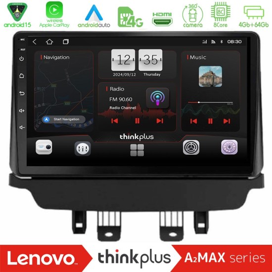 Lenovo Thinkplus A2MAX Series 8Core Android15 4+64GB Mazda 2 2014-2021 Navigation Multimedia Tablet 9" Lenovo Thinkplus A2MAX Series 8Core Android15 4+64GB Mazda 2 2014-2021 Navigation Multimedia Tablet 9"
