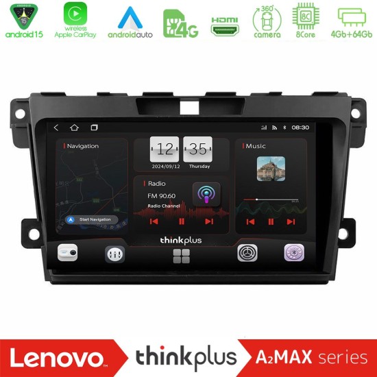 Lenovo Thinkplus A2MAX Series 8Core Android15 4+64GB Mazda CX-7 2007-2011 Navigation Multimedia Tablet 9" Lenovo Thinkplus A2MAX Series 8Core Android15 4+64GB Mazda CX-7 2007-2011 Navigation Multimedia Tablet 9"
