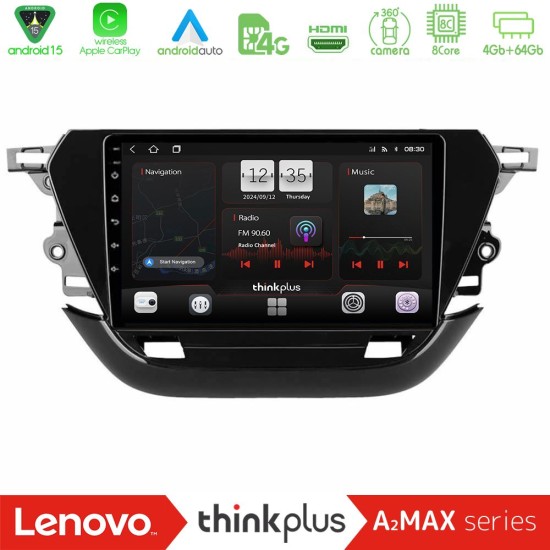 Lenovo Thinkplus A2MAX Series 8Core Android15 4+64GB Opel Corsa F 2019-2023 Navigation Multimedia Tablet 9" Lenovo Thinkplus A2MAX Series 8Core Android15 4+64GB Opel Corsa F 2019-2023 Navigation Multimedia Tablet 9"