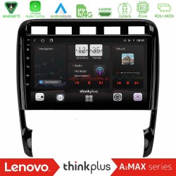 Lenovo Thinkplus A2MAX Series 8Core Android15 4+64GB  Porsche Cayenne 2003-2010 Navigation Multimedia Tablet 9"