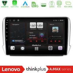 Lenovo Thinkplus A2MAX Series 8Core Android15 4+64GB  Peugeot 208/2008 Navigation Multimedia Tablet 10"